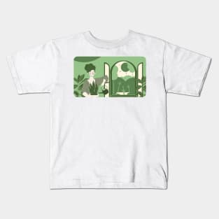 Greeny Green Garden Kids T-Shirt